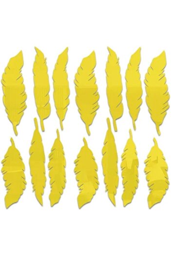 Slasa Gold Acrylic Reflective Wall Stickers - Set of 14 Pieces, DIY Home Decor