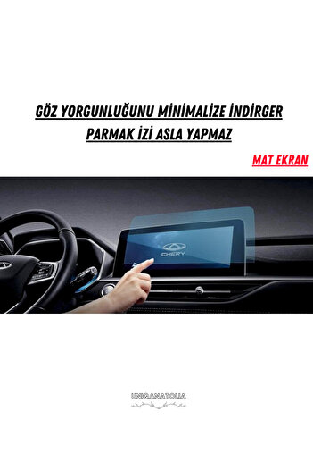 UniqAnatolia Chery Tiggo 8 Pro 2023 Navigation and Multimedia Compatible Matte Screen Protector