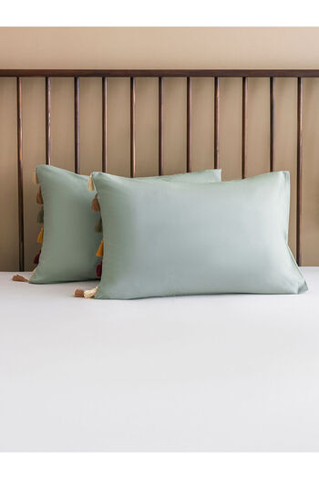 LC Waikiki Create Your Style from Uzg Store |   Tasseled Pillow Case 2-Pack 50X70 cm