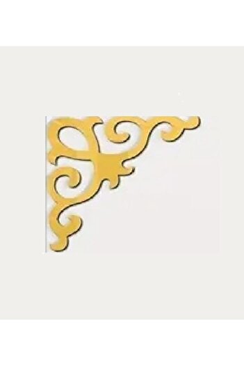 Slasa Acrylic 3D Geometric Wall Stickers (Diagonal Pattern) - 2 Pieces