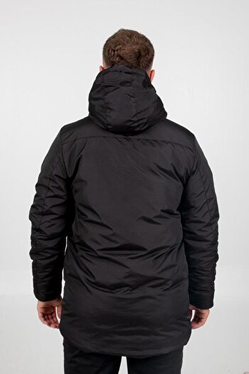 Diadora Alto Anorak Uzun Mont Siyah