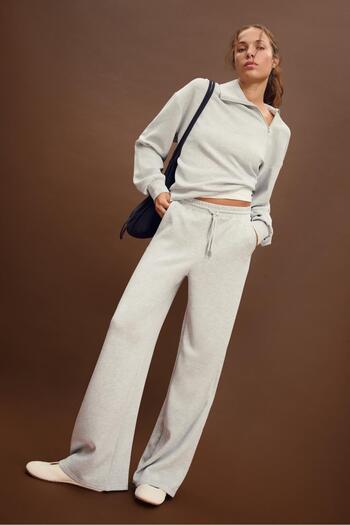 Stradivarius Soft-touch palazzo trousers