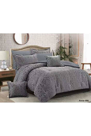 smart home 8-piece king size microfiber comforter set, soft comfort for your sleep and elegance for your room, size 240*260