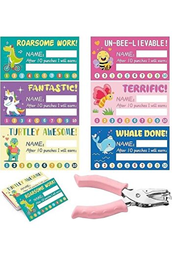 BeYumi Set of 120 labels, paper, multicolor, 9 x 5 cm