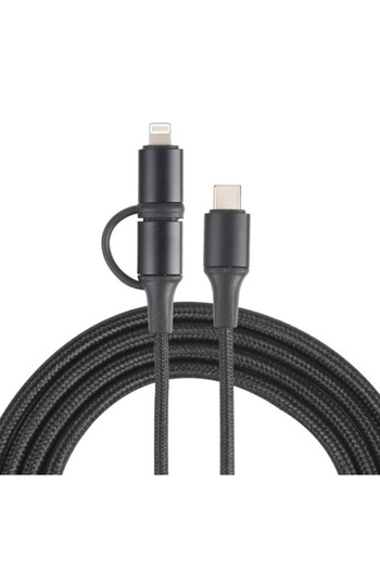 TWINS 2025 NEW Arrival! XF-45 Type C to C & iPhone Charger 2 in 1 Multi Fast Charging Cable