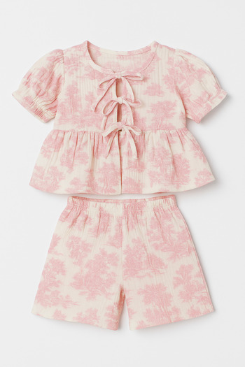 greenmoss Muslin Girl's Set