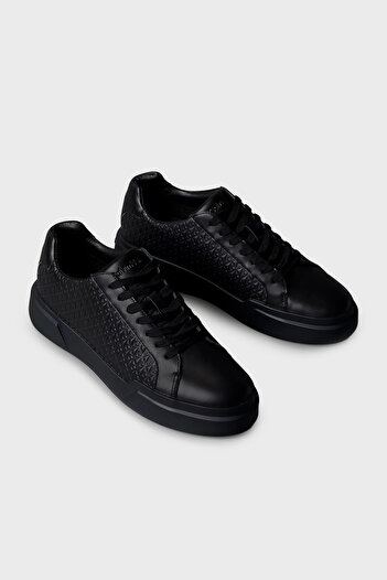 Calvin Klein All Embossed Logo Sneaker Shoes Ym0Ym013830Gj Men's Shoes Ym0Ym01383 0Gj
