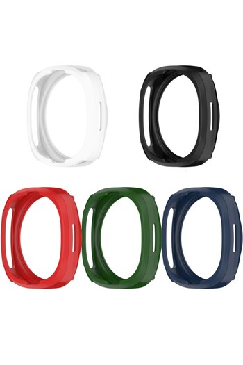 REDz Accessories Carcasă de protecție rezistentă la șocuri pentru Samsung Galaxy Watch 8 Classic, albă