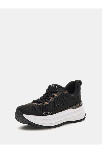 Guess Runit2 Women's Black Sneaker Fltrt2Fab12-Black