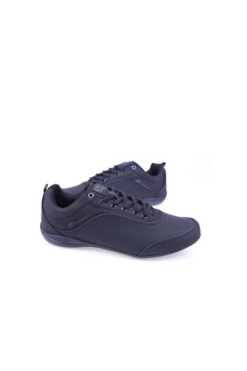 M.P. Comfortable Casual Lace-Up Daily Sports Shoes Men's Sneaker Black