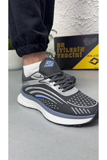 FLY STEP Foam Soft Non-Yellowing Sole Lightweight Flexible Orthopedic Daily Sneaker Sports Running and Walking Shoes