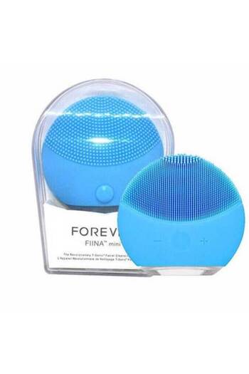 Forever Small Soft Silicone Facial Cleaning Brush Pink