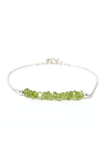 Pandora Arts Bratara Reglabilă Diora, model Green Crystal