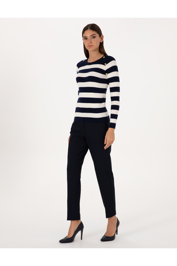 Pierre Cardin Lacivert Kumaş Pantolon 50309860-VR033