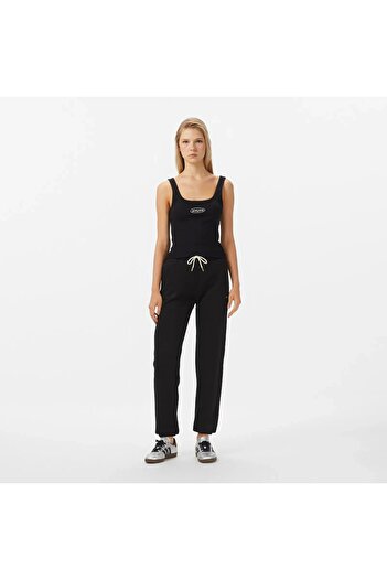Guess Peony Women's Black Active Regular Fit Sweatpants V5Yb06Kbsl2-Fj8A