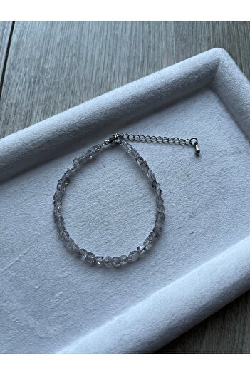 Pel Design Herkimes Quartz Stone Handmade Bracelet