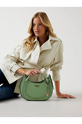 Guess Cruise Women's Green Handbag Hwng9667060-Euc