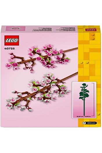 LEGO Botanicals Cherry Blossoms 40725 – 430 Piece Flower Building Set, Creative Gift for Adults
