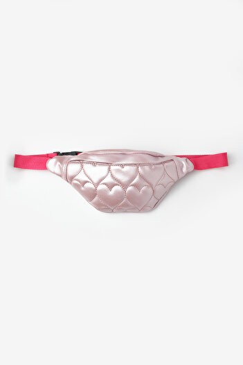Le Mabelle Powder Heart Patterned Girl's Waist Bag