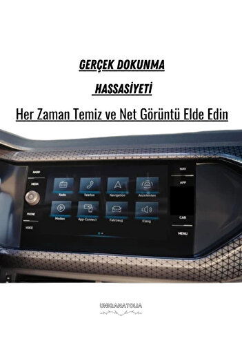 UniqAnatolia Volkswagen Taigo 2024-2025 Navigation and Multimedia Compatible Nano Screen Protector