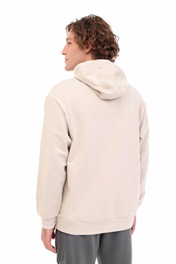 lumberjack Ανδρικό φούτερ MB SN73 HOODIE 5PR μπεζ