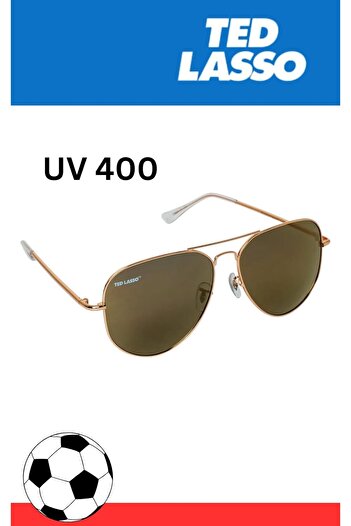 Sun-Staches Ted Lasso Aviator Sunglasses – Costume Eyewear with UV Protection