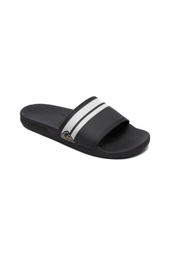 Quiksilver Rivi Slide Erkek Siyah Islak Zemin Terlik Aqyl100867-xkkw
