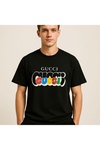 DEEP BEACH Unisex Sports Crew Neck Cotton Oversize Boyfriend T-Shirt