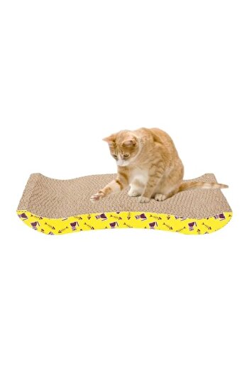 AB HOMES Reversible Scratching Pad from with Catnip for Cats