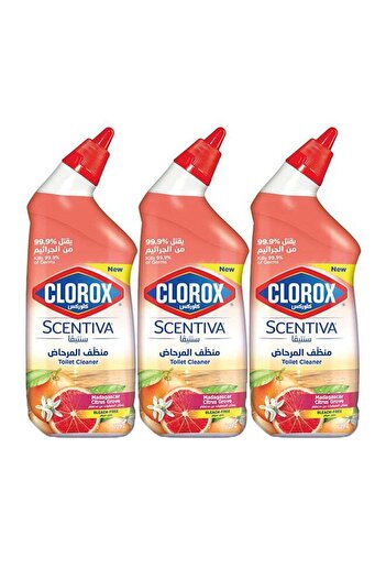 Clorox Toilet Cleaner Citrus Scent 3 x 709ml