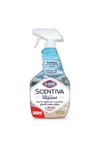 Clorox Scentiva Multi Surface Spray Cleaner Red Sea Breeze Bleach Free 500ml