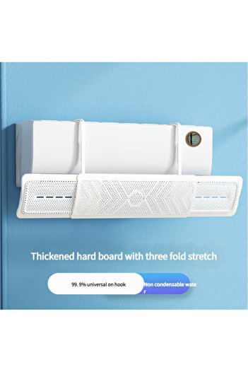 Choice WHITE New Air Conditioner Windshield Anti-Direct Blowing Universal Windproof Wall-Mounted Air Outlet