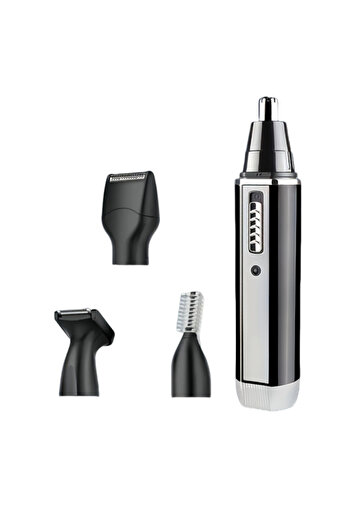 Choice black 4 in 1 All Purpose Beauty Set Painless Trimming of Nose Hair Beard Eyebrow Trimming and Shaver