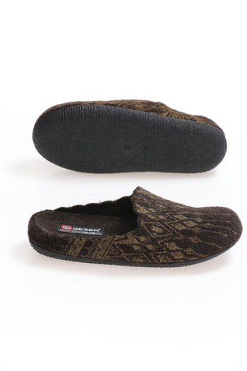 GEZER Women's slippers, Gezer, comfortable and warm, removable insole, size 40, 25.5 centimeters
