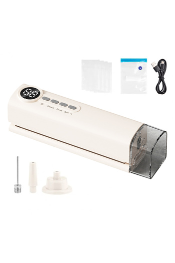 Choice White Vacuum Packaging Machine Food Vacuum Sealer Automatic Household Food Vacuum Sealing Machine Pl