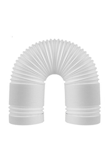 ALLOYSEED 150mmx2m Universal Duct Extension Pipe Telescopic Flexible Air Conditioner Exhaust Hose Accessories