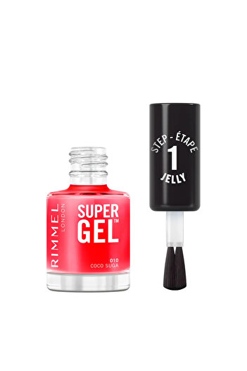 RIMMEL LONDON Lac de unghii cu efect de gel, SUPER GEL, 11 berry glace, 12 ml