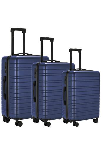 VINNYSEN Luggage Set 3-Piece Hard Shell Suitcase with Wheels TSA Lock Scalable Trolley Luggage Bag 20/24/28"