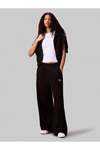 Calvin Klein HIGH SHINE FRENCH TERRY TRACK PA