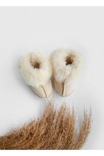 kitikate Leather Home Shoes Natural
