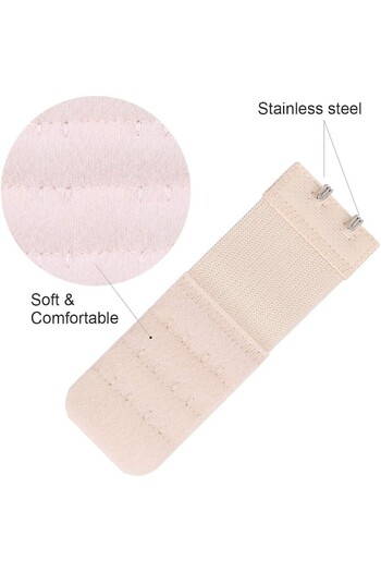 General Store Bra Extension, SA&SO General Store®, 3 Hook Positions, Width 4.4 cm, Cream