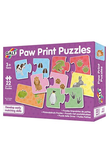 Galt Puzzle 22 Pieces with Animals and Their Tracks