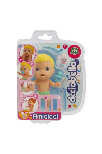Cicciobello Amicicci Baby Boy with Blonde Hair