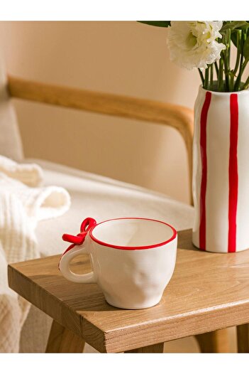 LC Waikiki Bow Printed Ceramic Mug 390 ml (W5)