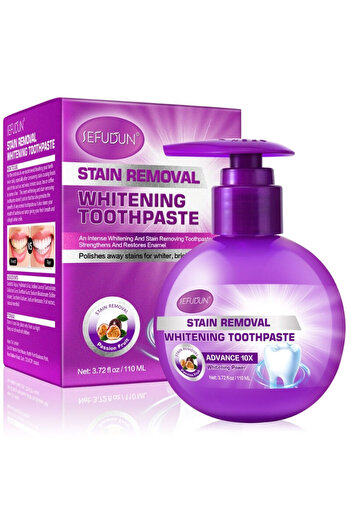 OEM Passion fruit toothpaste for whitening and stain removal | 110 ml, SEFUDUN®