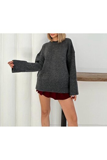 SUYA US WEAR Oversize Basic Knit Sweater