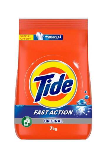 Tide Fast Action Laundry Detergent Powder 7kg