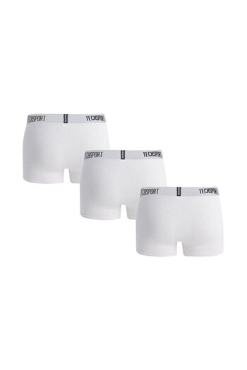 Techsport Boxer Short 3 Pack Men's Boxer (3-Pack) Bx3101 White