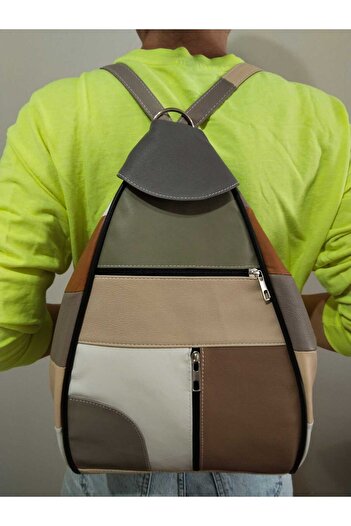 atter Genuine Leather Backpack