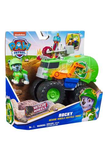 PAW PATROL Patrula cățelușilor, vehicul tematic de salvare Wheels Recycle Truck, Rocky